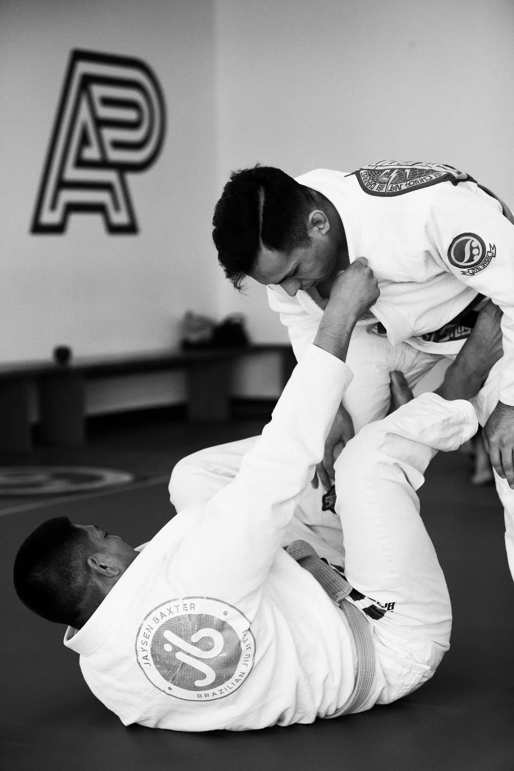Advanced Jiu-Jitsu class in session