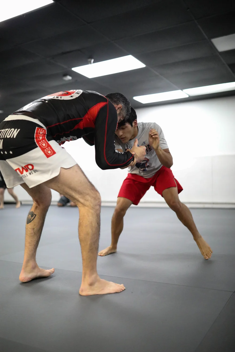 Wrestling class in session at Dream Art Fullerton