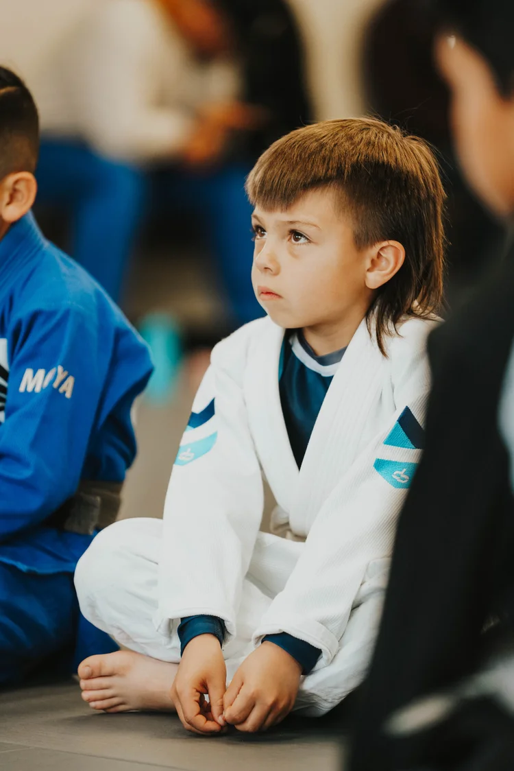 Kids Jiu-Jitsu class in session